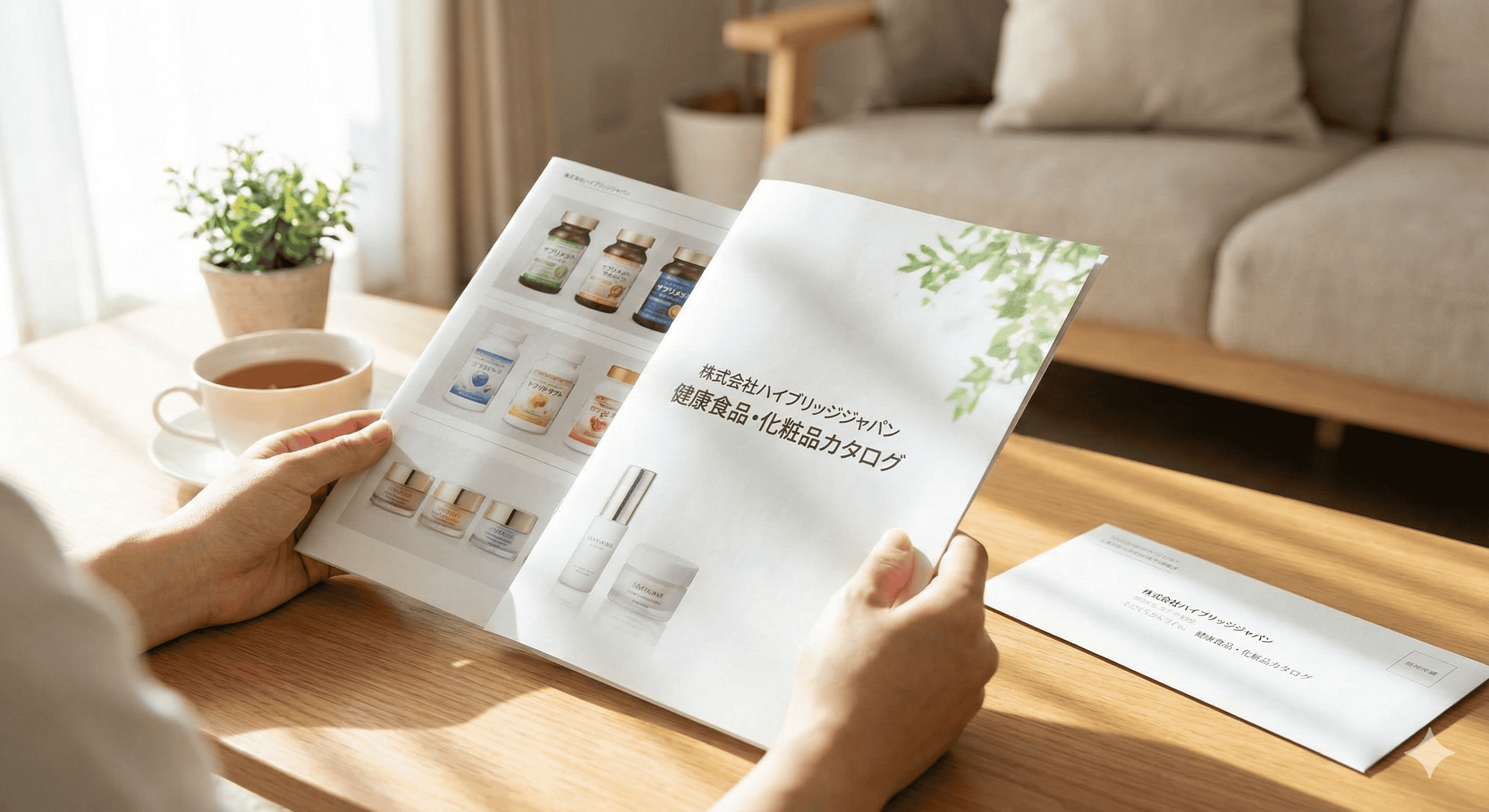 健康食品・化粧品カタログ請求
